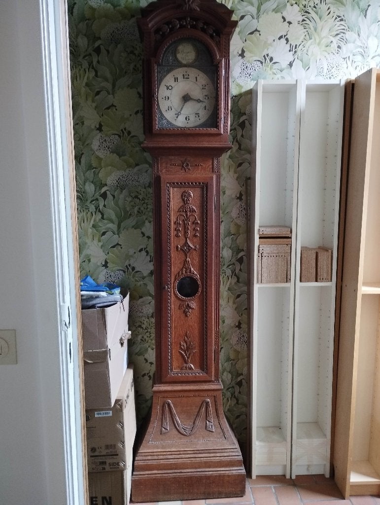 horloge pendule ancienne, Enlèvement