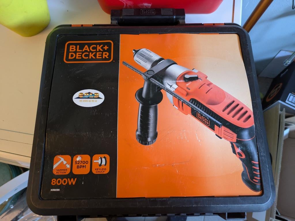 Boormachine black and decker, Ophalen of Verzenden, Boormachine
