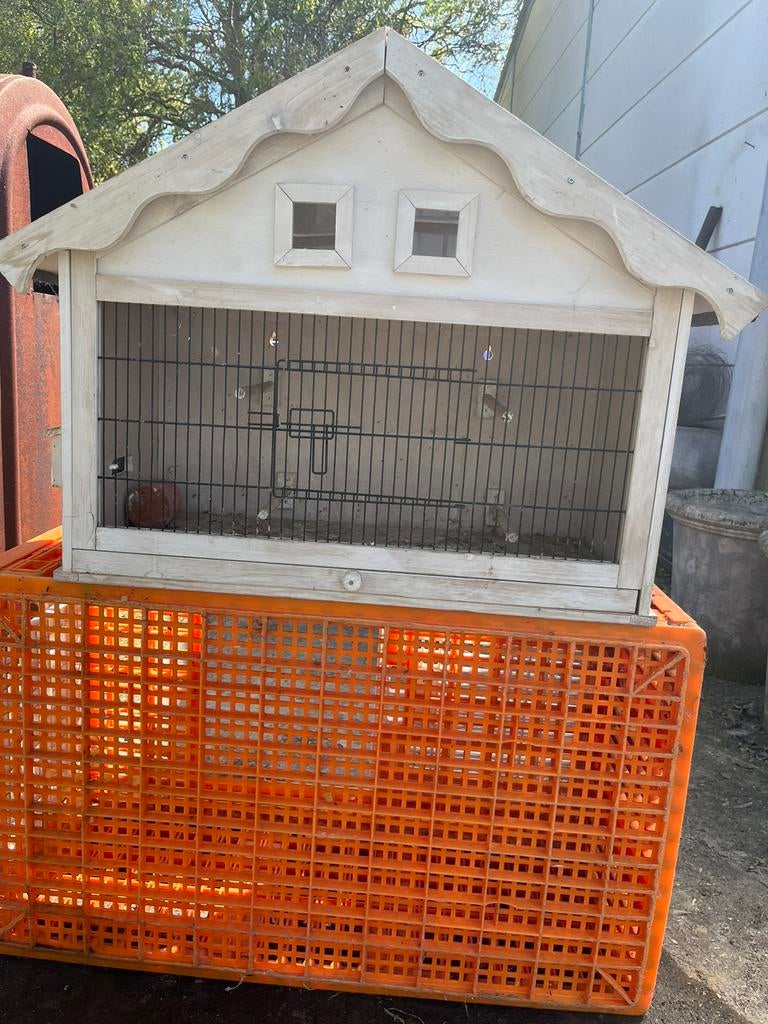 Kwakel kooi en kooi voor vogel, Ophalen, Zo goed als nieuw