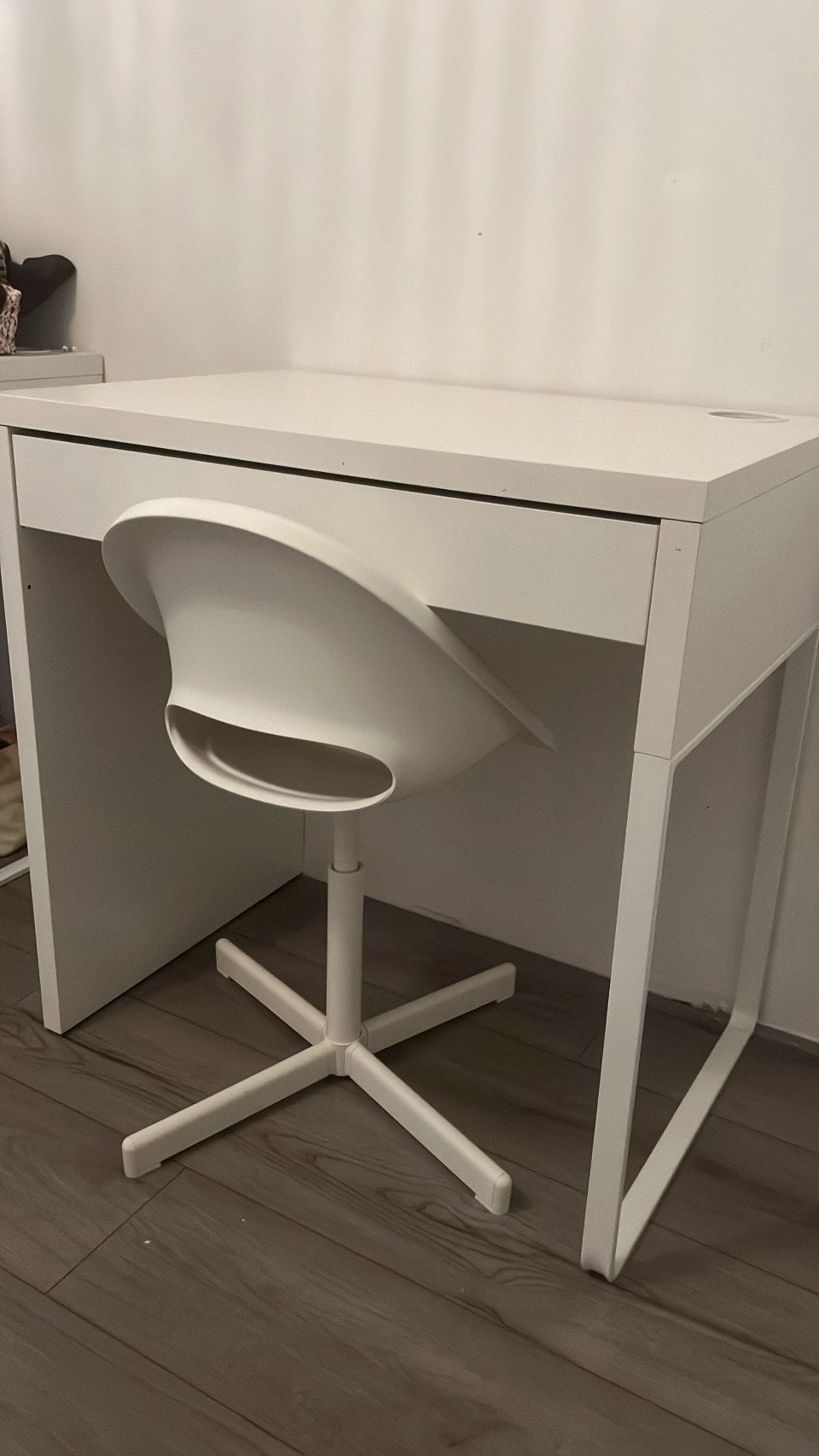 Bureau blanc moderne, Neuf, Bureau d'écolier, Enlèvement ou Envoi, IKEA