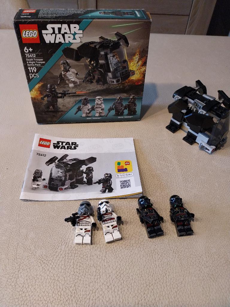 lego star wars 75412 Death Trooper & Night Trooper, Star Wars, Lego, Ophalen of Verzenden, Zo goed als nieuw