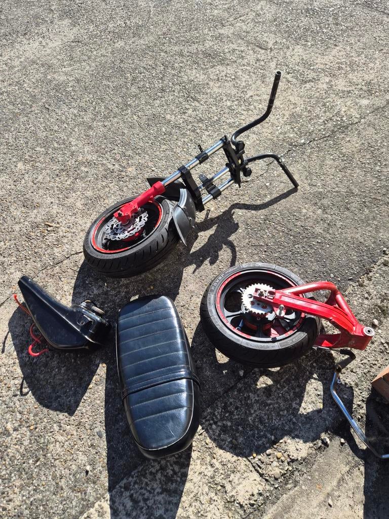 Dax onderdelen 125cc, Ophalen