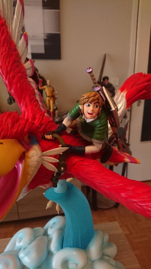 Link on Loftwing The Legend of Zelda Skyward Sword, Ophalen, Gebruikt