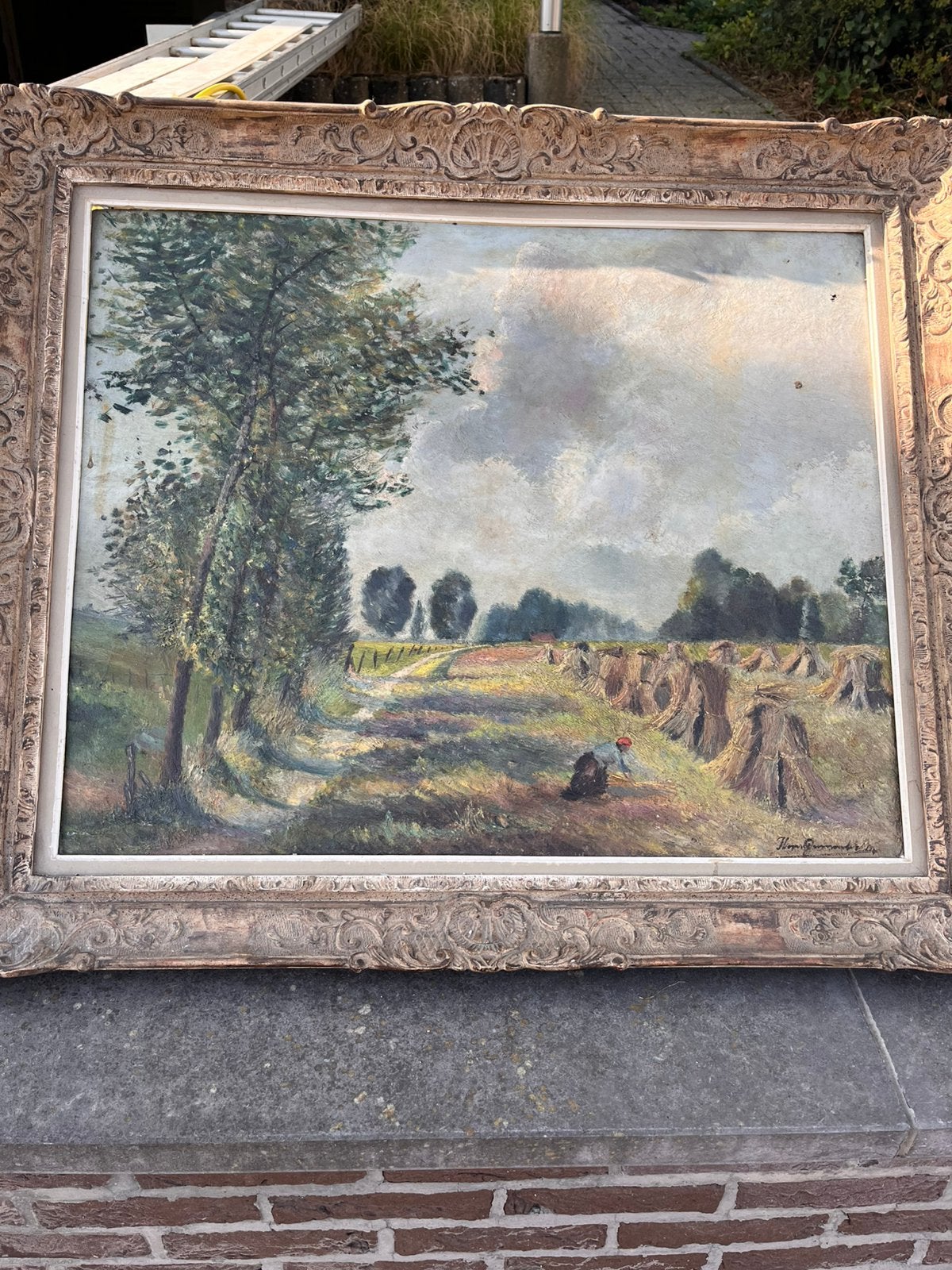 Schilderij stilleven, Ophalen, Stilleven