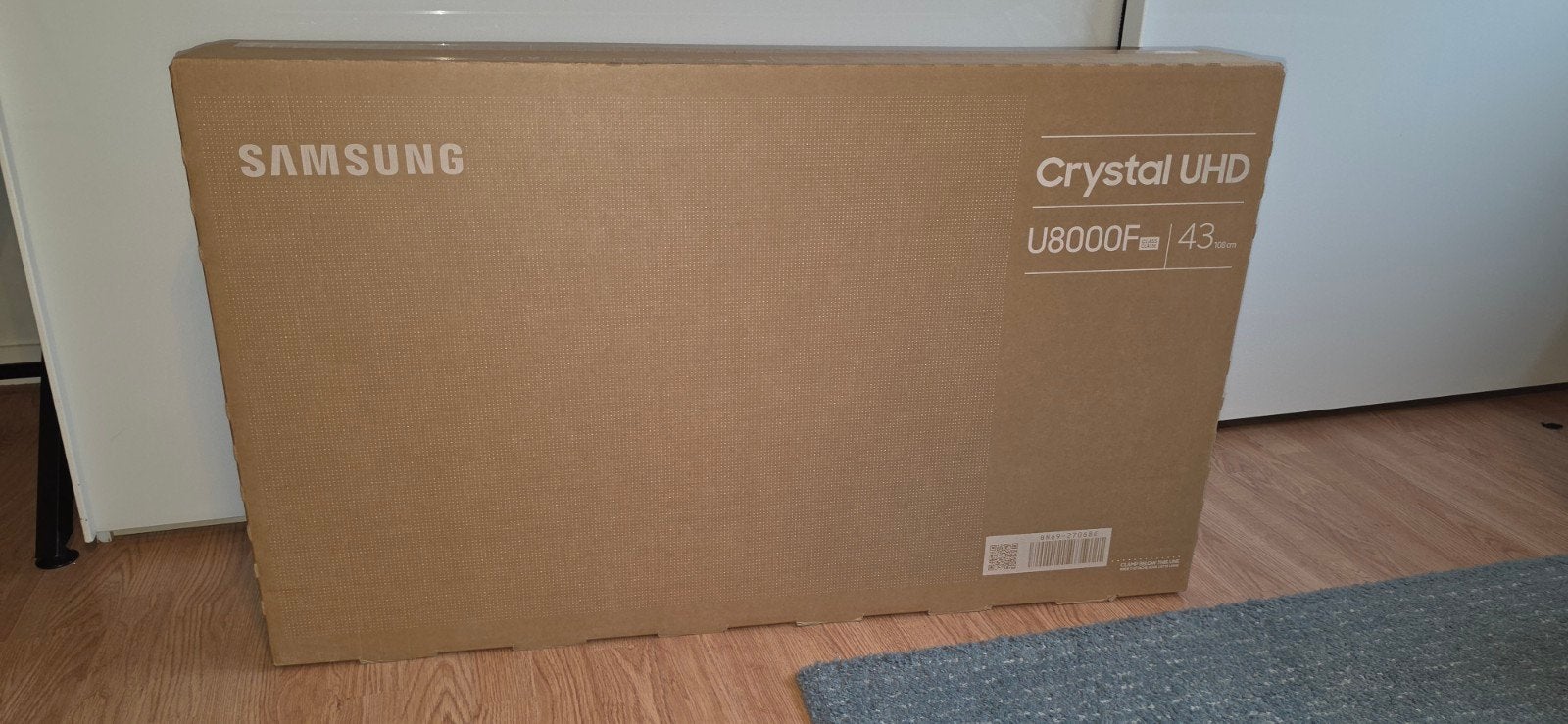 Samsung Crystal UHD U8000F 43 inch, TV, Hi-fi & Vidéo, Télévisions, Neuf, LED, Enlèvement, 4k (UHD)