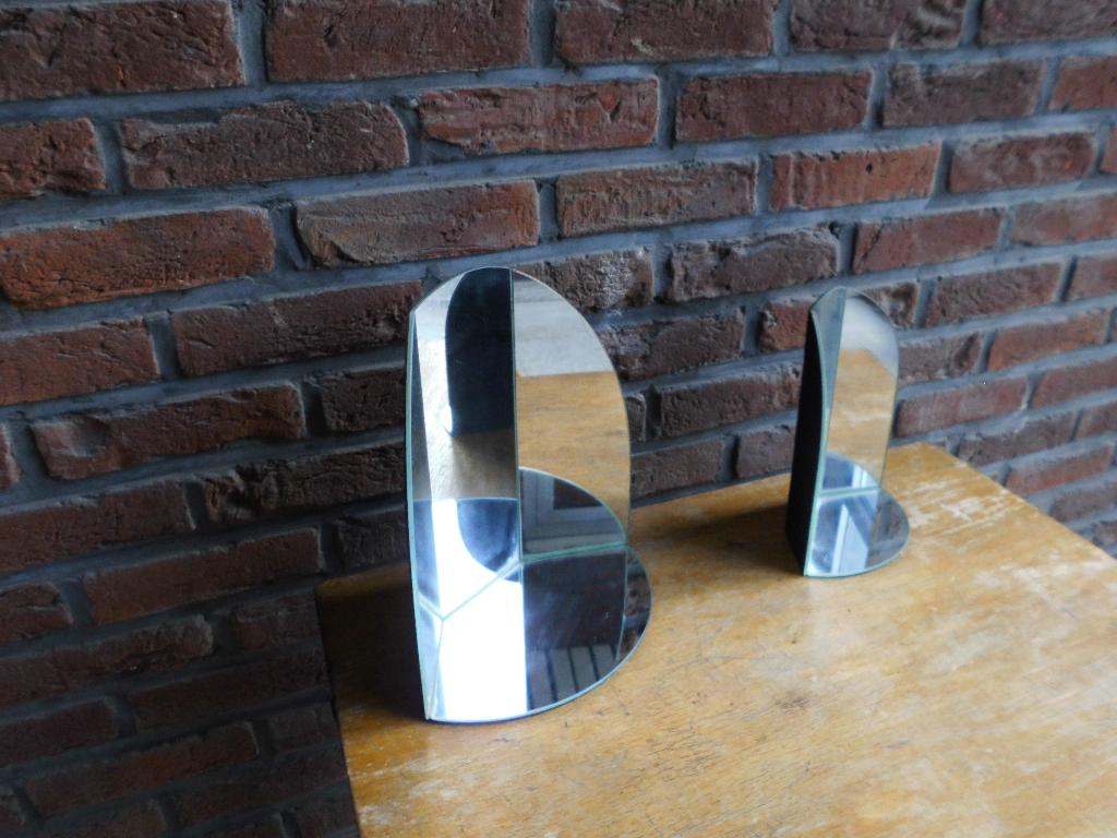 Spiegeltje, staande spiegel, Huis en Inrichting, Ophalen, Gebruikt