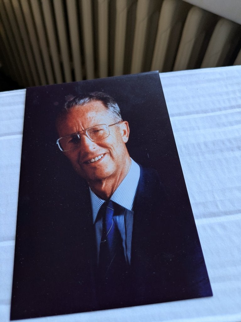K.Boudewijn bidprentje, Verzamelen, Koningshuis en Royalty, Ophalen of Verzenden