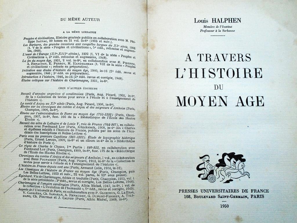 Le Moyen Âge et les origines de l'Europe - 1960 -Chr. Dawson, Gelezen, 14e eeuw of eerder, Christopher Henry Dawson (1889-1970)