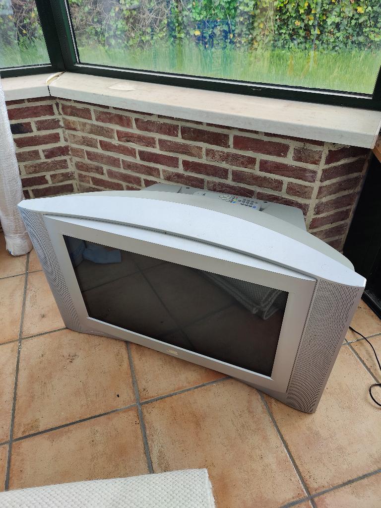 JVC 26" widescreen 100Hz CRT TV te ruil, Audio, Tv en Foto, Vintage Televisies, Ophalen, Gebruikt, 60 tot 80 cm, Overige merken