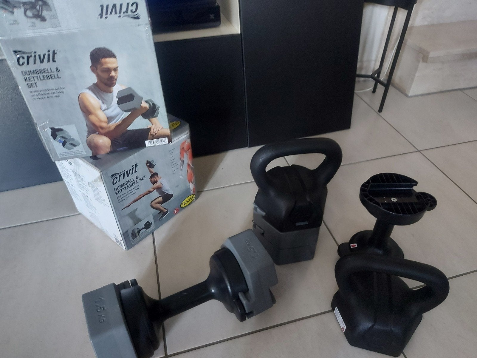fitness materiaal. hasselt. goede staat, Sport en Fitness, Ophalen, Kettlebell