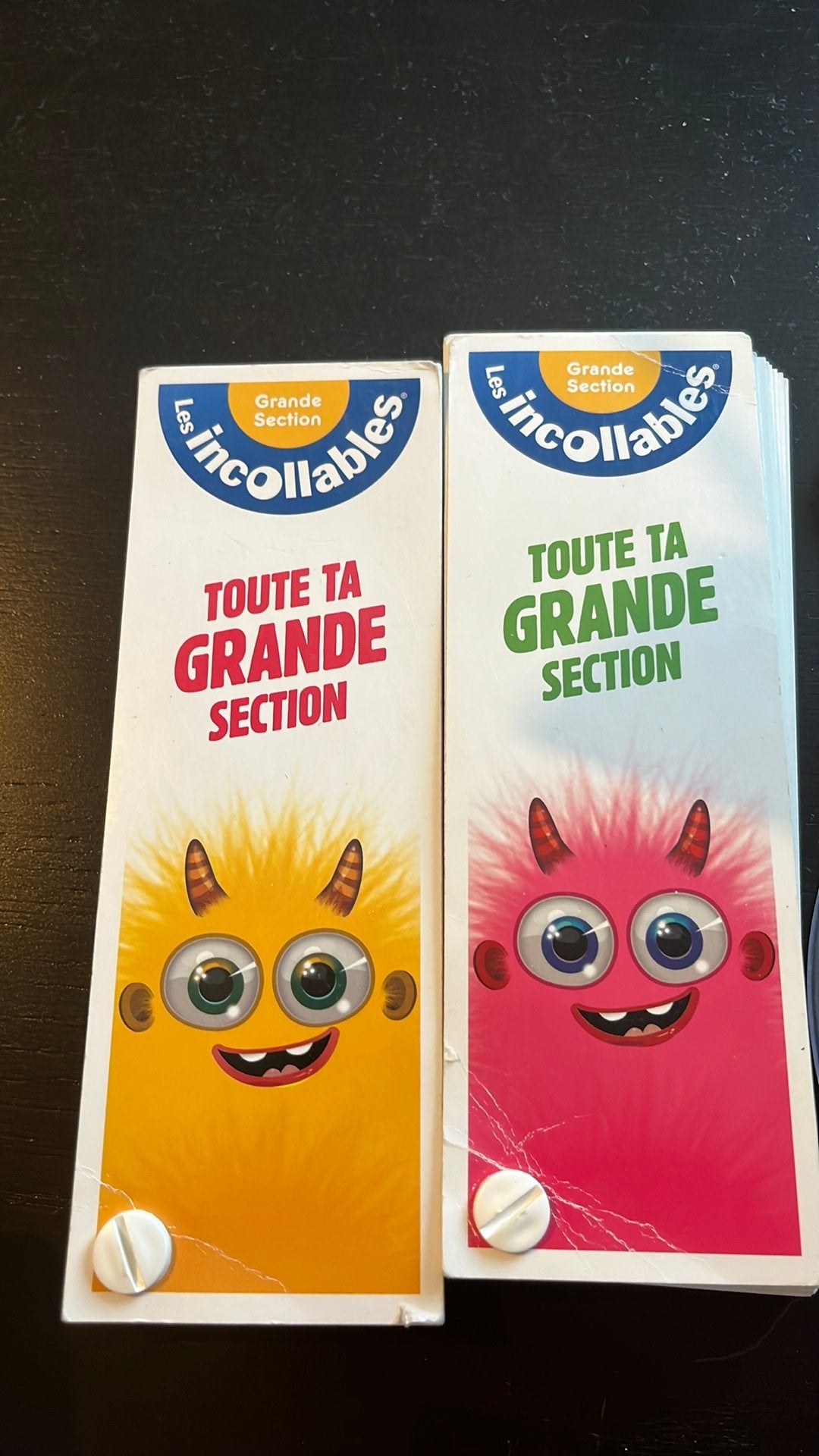 Les incollables grande section, Enlèvement