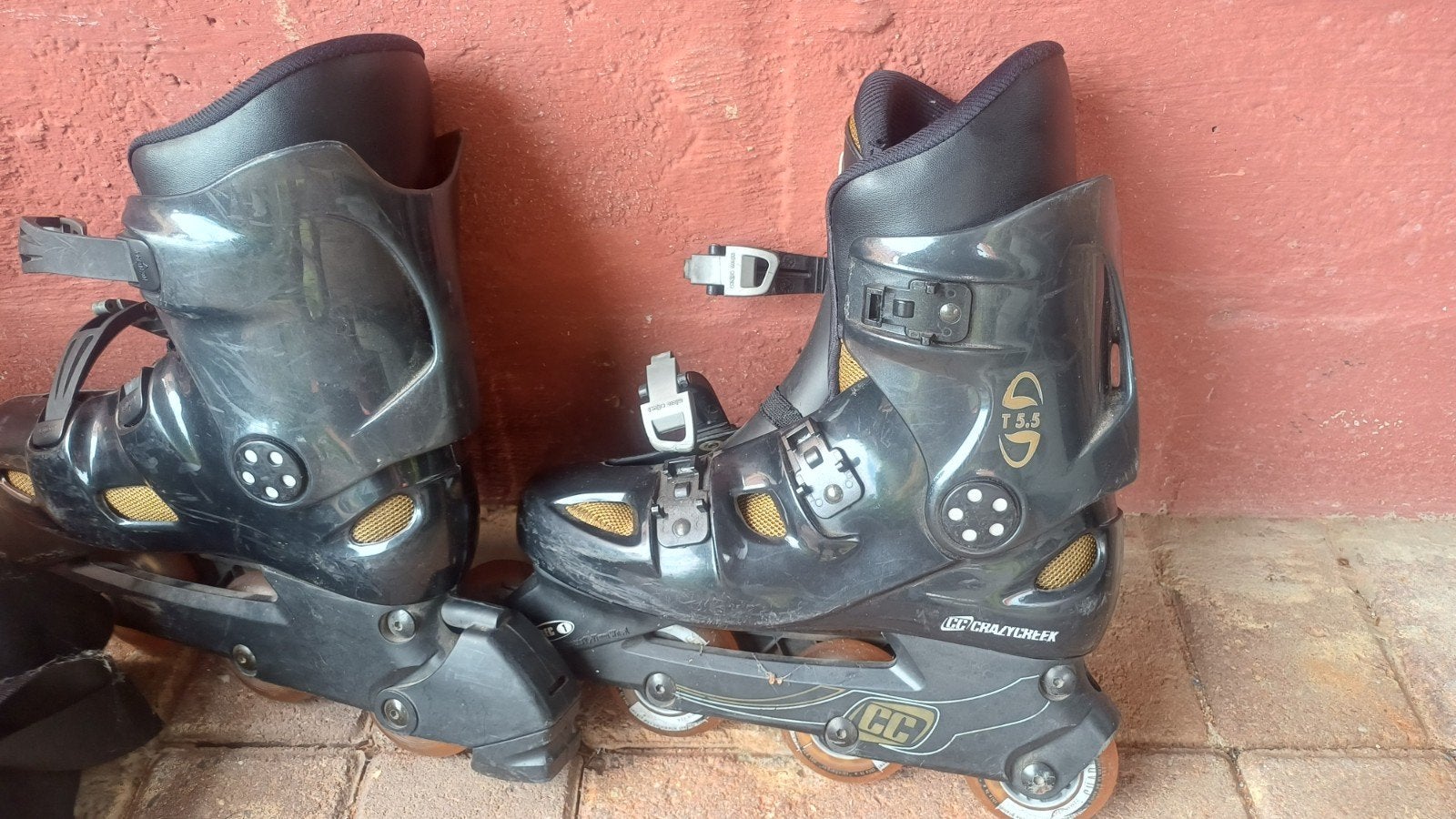 Inlineskates, Ophalen