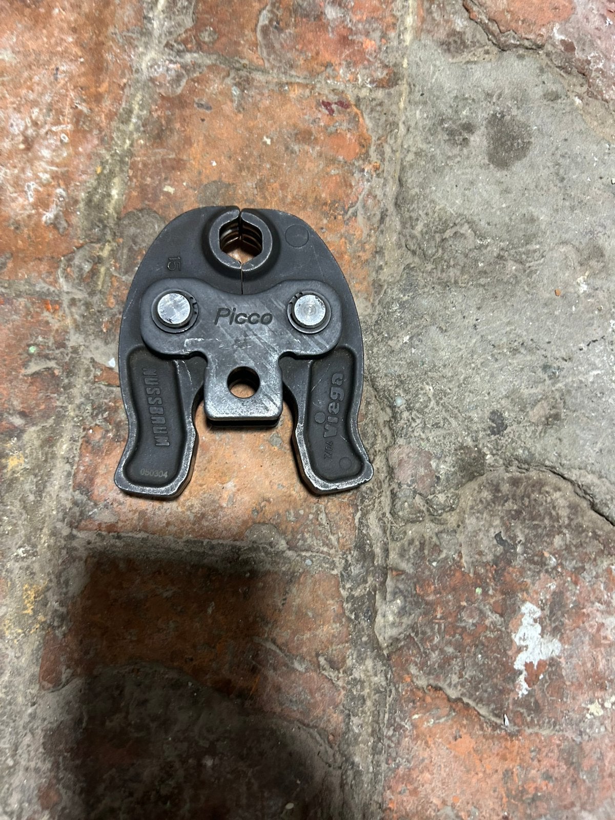 Viega picco 15mm, Handtassen en Accessoires, Bedels, Ophalen of Verzenden, Zo goed als nieuw