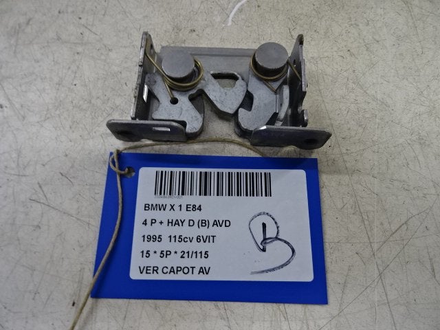 SERRURE CAPOT BMW X1 (E84) (01-2009/06-2015), Autos : Pièces & Accessoires, Utilisé, BMW