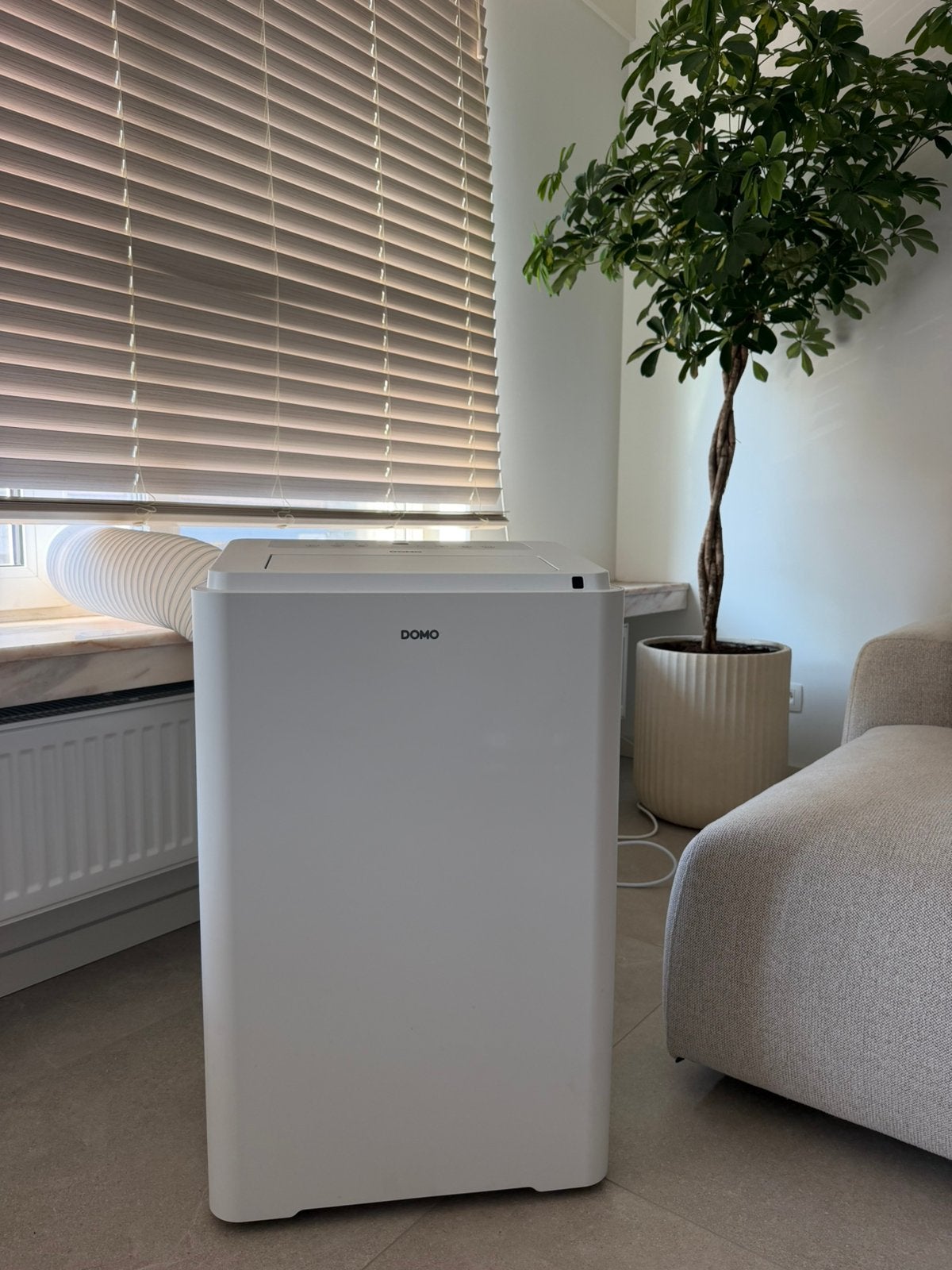 Domo DO362A met nog lopende garantie 14000 BTU, Electroménager, Climatiseurs, Enlèvement, Comme neuf, Télécommande