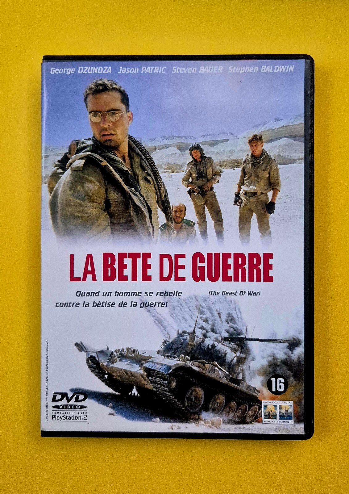 DVD 📀 La bête de guerre - George Dzundza 1988 V, Cd's en Dvd's, Dvd's | Actie, Zo goed als nieuw, Oorlog, Vanaf 16 jaar, Engels