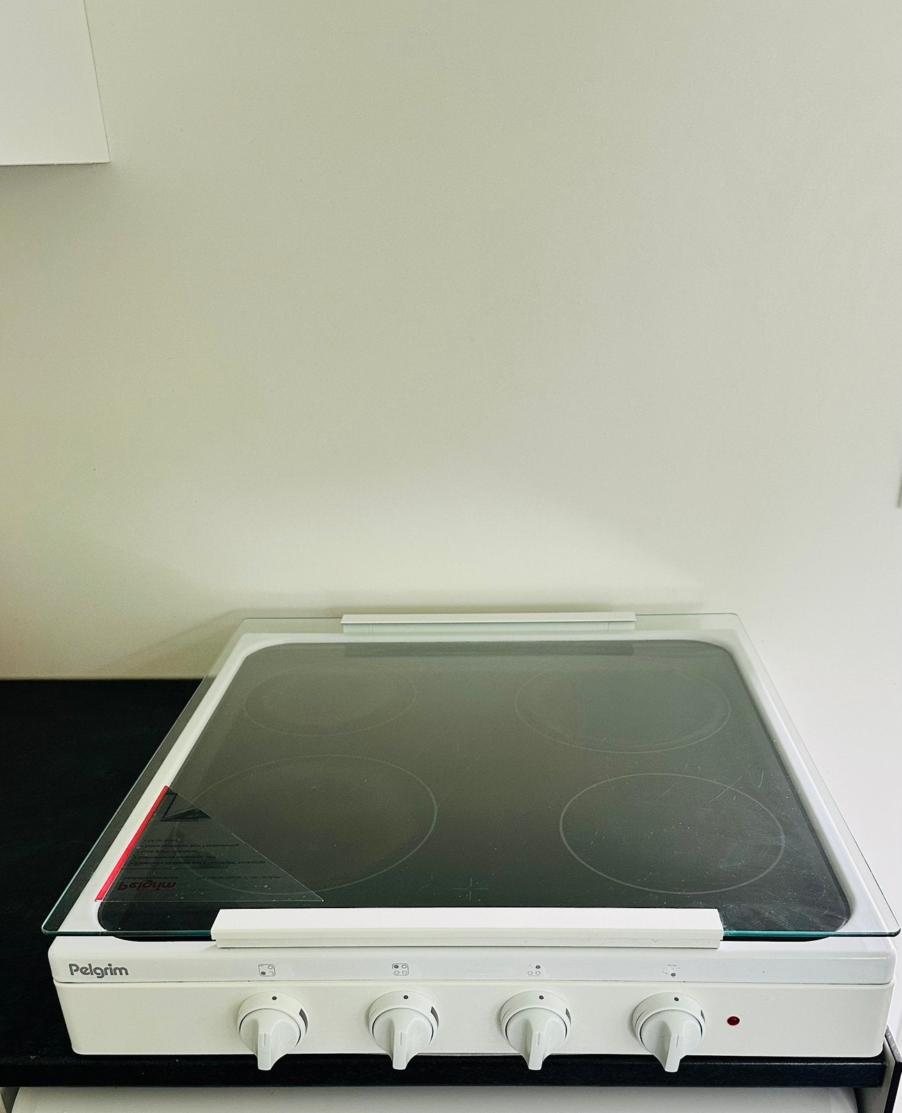 Kookplaat keramisch voor camping, Elektronische apparatuur, Kookplaten, Ophalen, Keramisch, 4 kookzones, Zo goed als nieuw