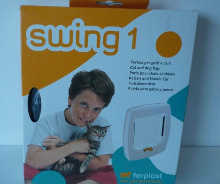 Kattenluik swing 1, Dieren en Toebehoren, Ophalen, Nieuw