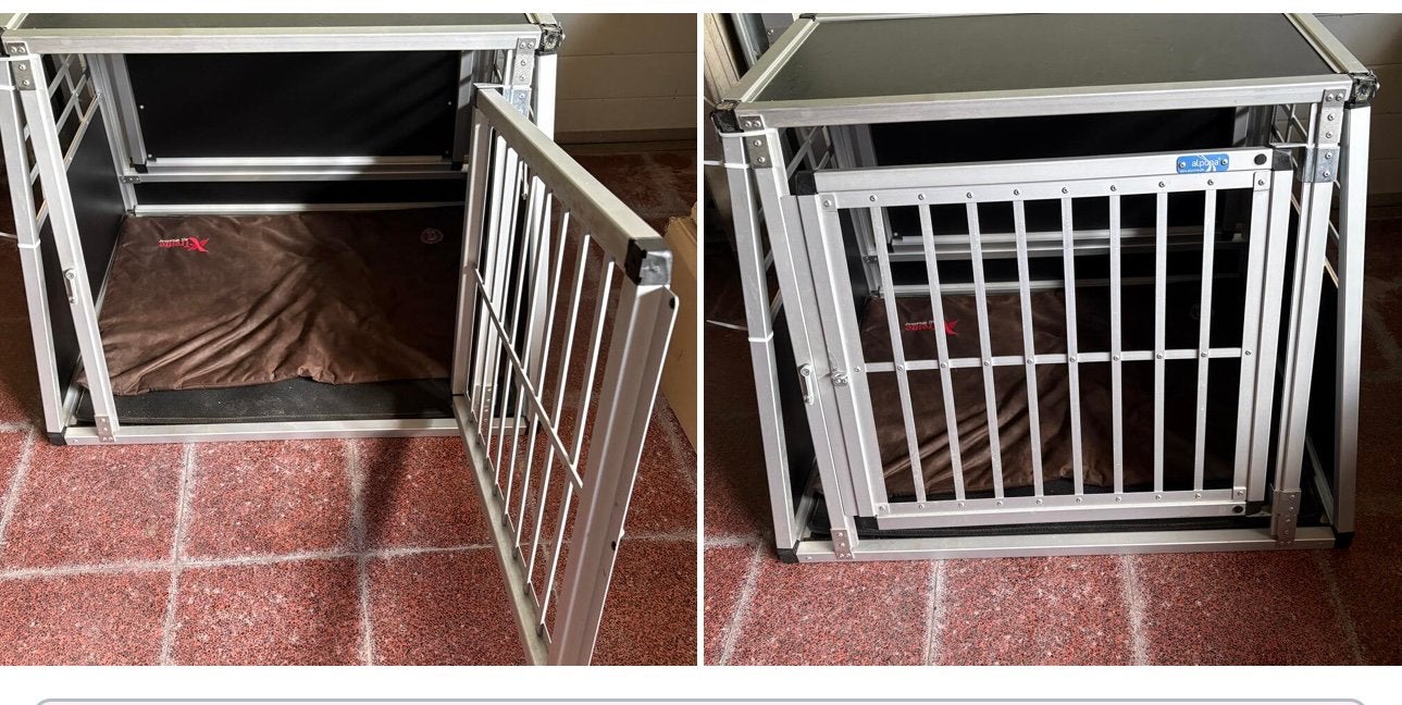 Autobench hond, Dieren en Toebehoren, Ophalen, Gebruikt, 75 tot 110 cm, 65 tot 100 cm