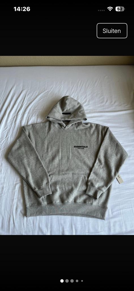 Grijze trui van het merk Essentials, Kleding | Heren, Truien en Vesten, Ophalen of Verzenden, Zo goed als nieuw, Maat 48/50 (M)