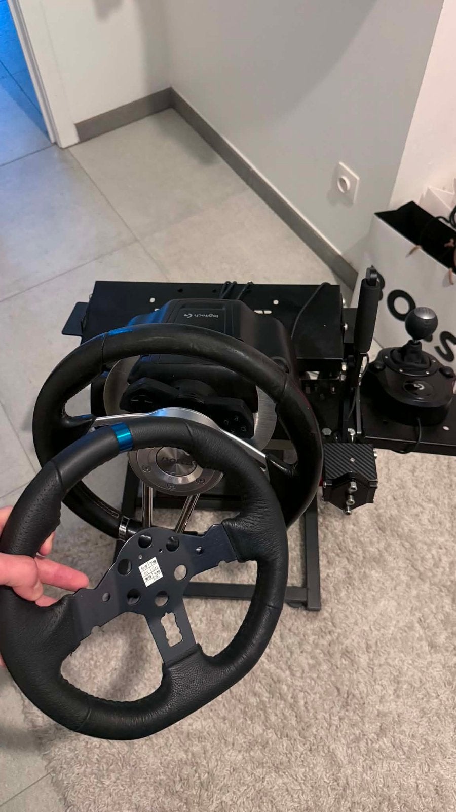 Logitech G29 met echt autostuur, Games en Spelcomputers, Ophalen, Gebruikt