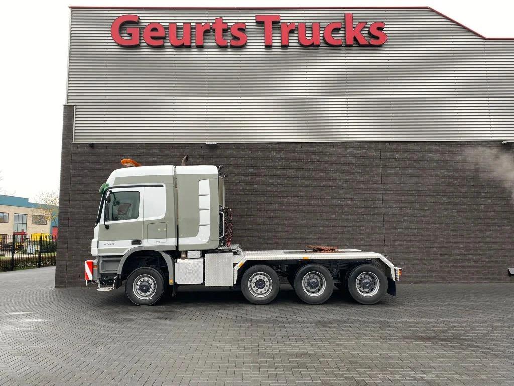 Mercedes-Benz Actros 4360 V8 8X6 V8 SLT TITAN HEAVY DUTY TRA, Auto's, Vrachtwagens, Euro 5, Wit, Mercedes-Benz, Mistlampen