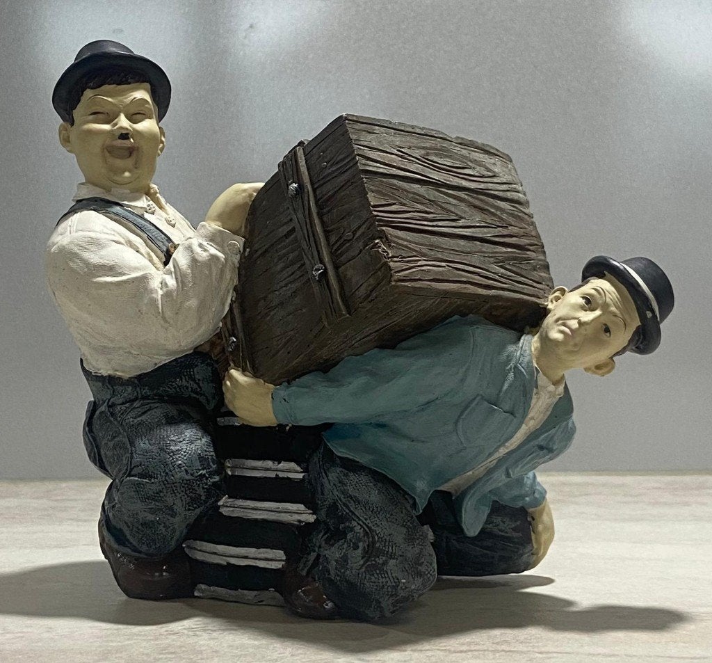 Laurel & Hardy Spaarpot – "The Music Box", Ophalen, Zo goed als nieuw, Overige typen