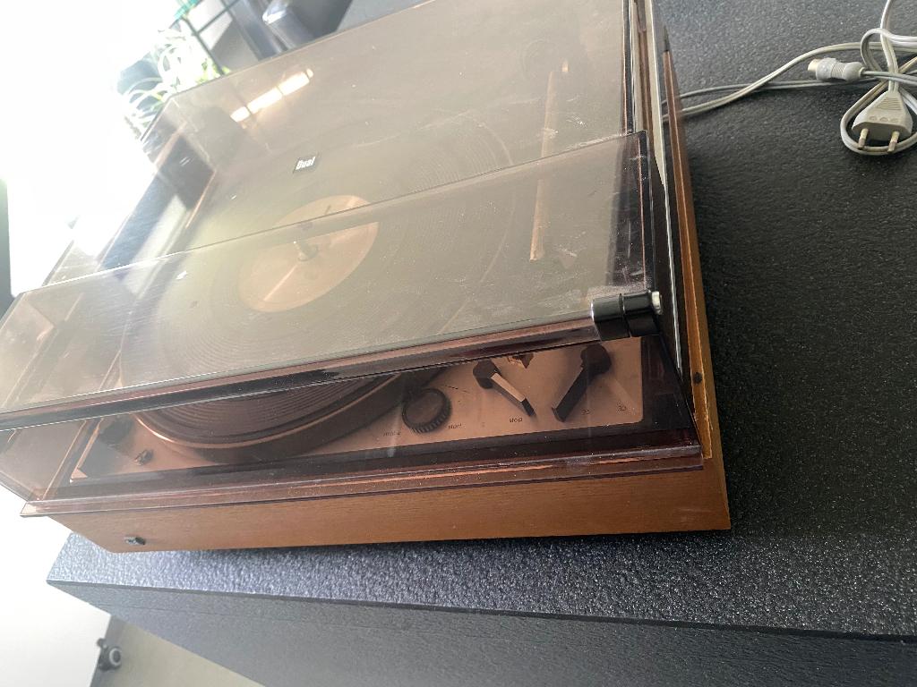 DUAL platenspeler 1229, Ophalen, Gebruikt, Automatisch, Platenspeler