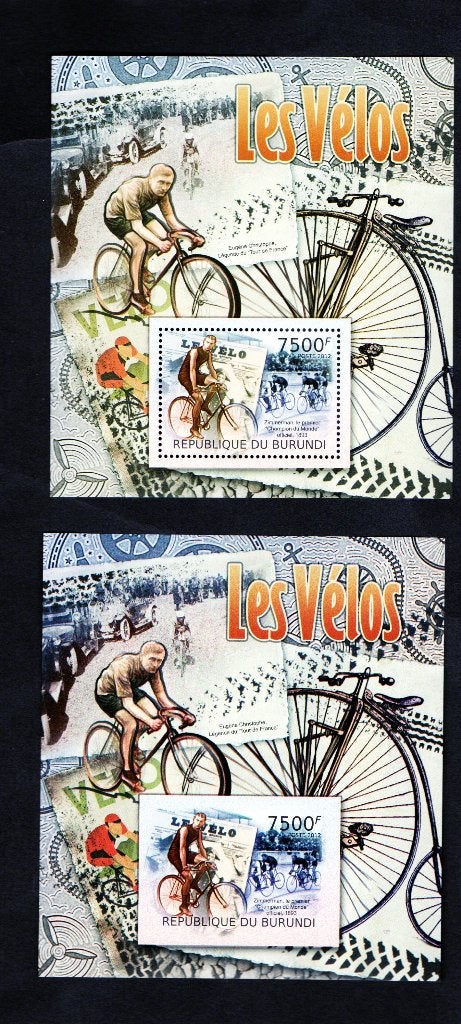 Blocs de timbres du Burundi  cote 52 €, Enlèvement ou Envoi, Non oblitéré
