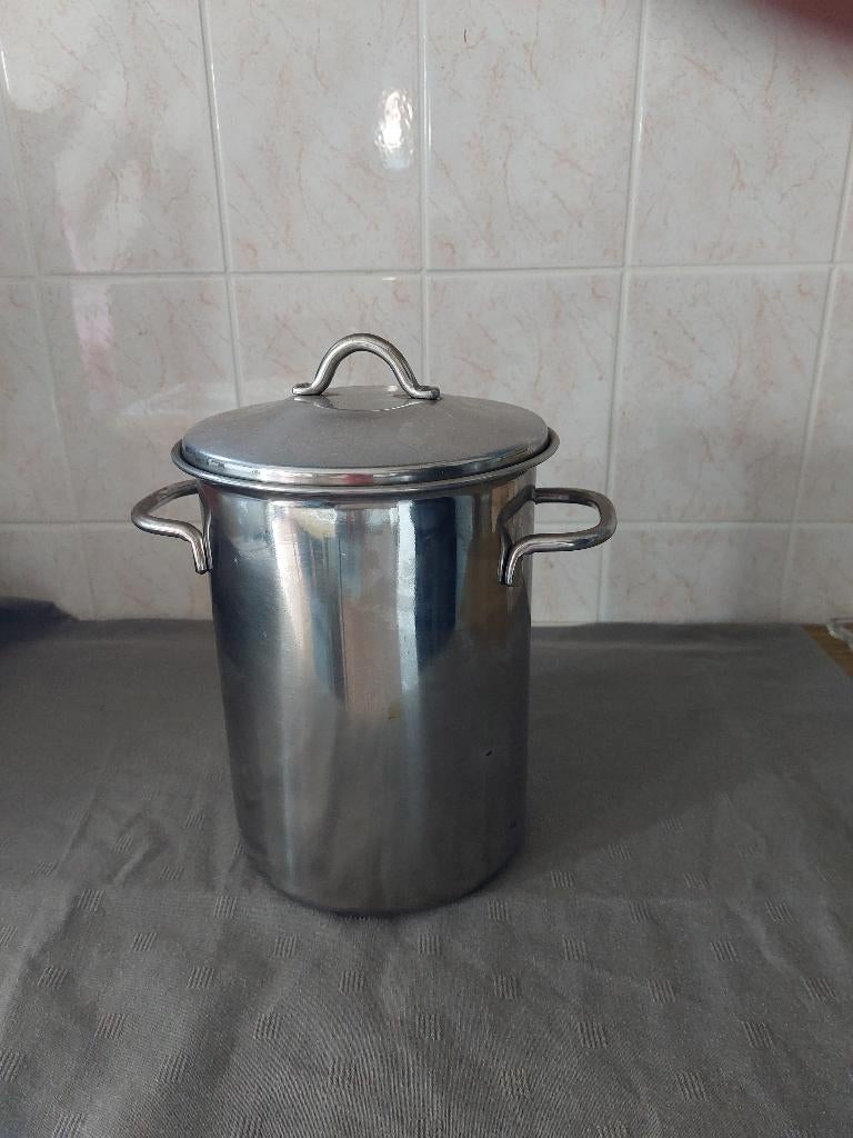 Asperges kookpot, Huis en Inrichting, Gebruikt, Aluminium, Keramische plaat, Ophalen