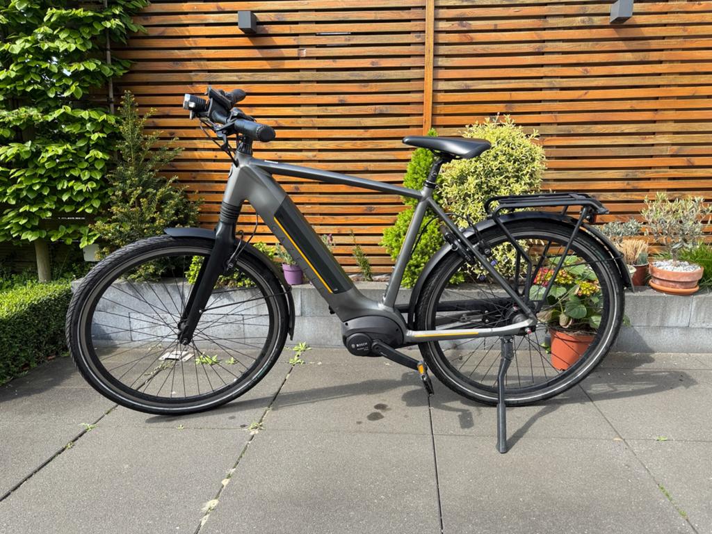 Gazelle Ultimate, Bosch middenmotor – zgan, 50 km par batterie ou plus, 55 à 59 cm, Utilisé, Gazelle