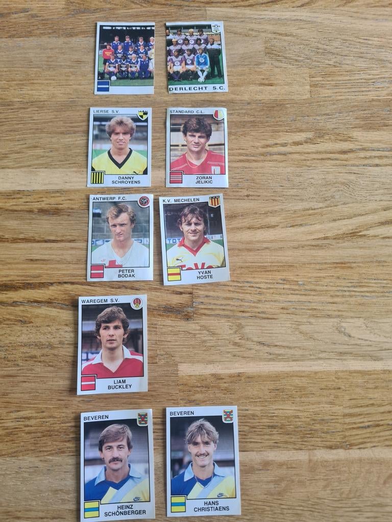 Panini sticker, Verzamelen, Ophalen
