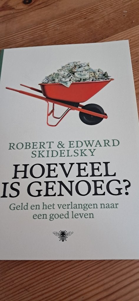 Boek ´ Hoeveel is genoeg ´, Ophalen, Geld en Beleggen, Nieuw, Robert Skidelsky, Edward Skidelsky