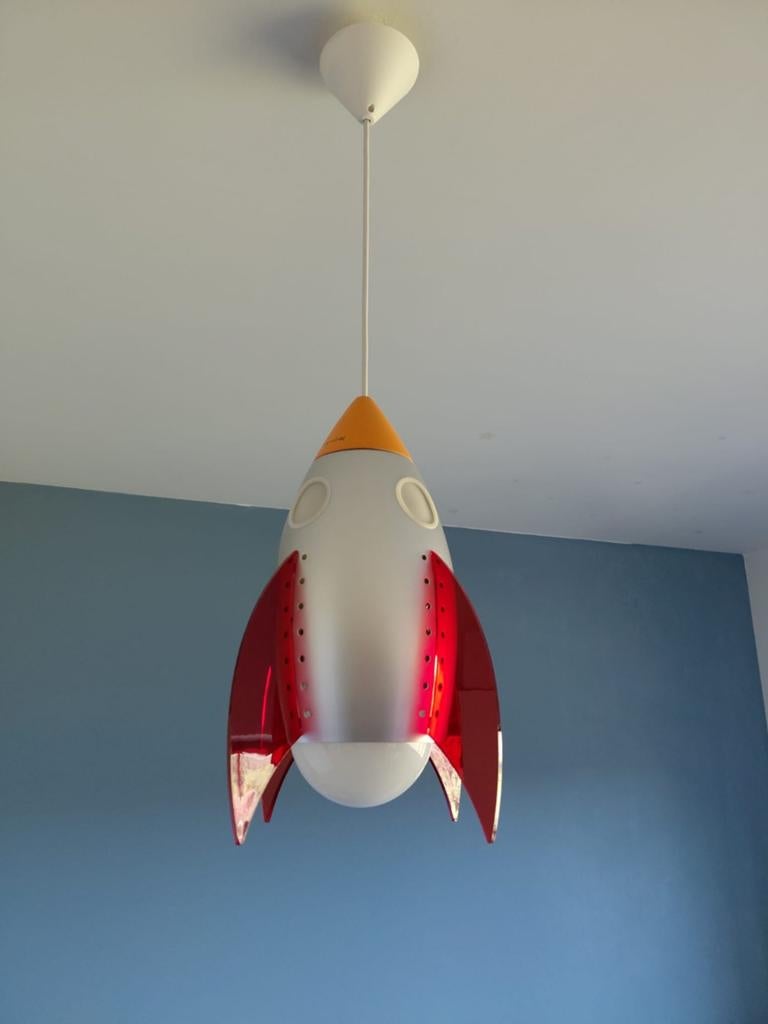 Hanglamp raket, Ophalen