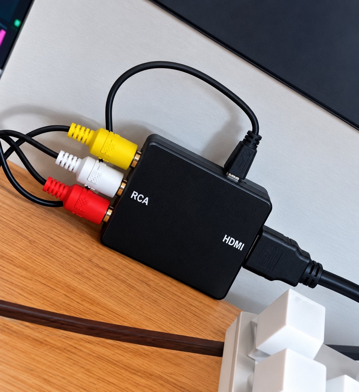 Analoog RCA naar HDMI Convertor - Adapter, Ophalen of Verzenden