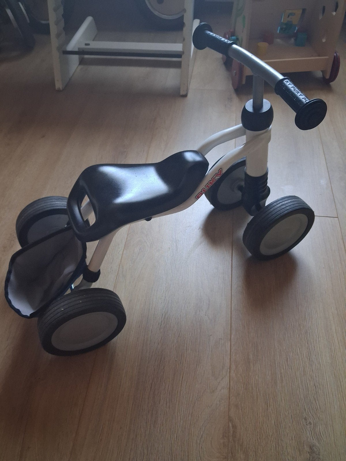 Kinderfiets  loopfiets, Ophalen