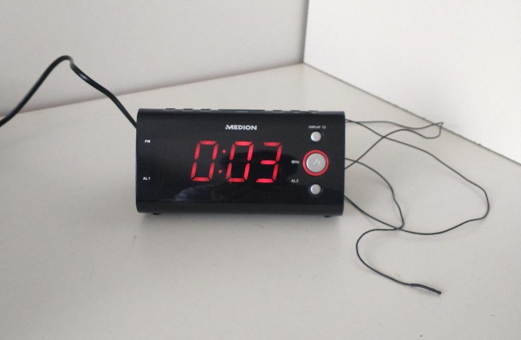 Wekkerradio van Medion, Ophalen, Gebruikt, Digitaal