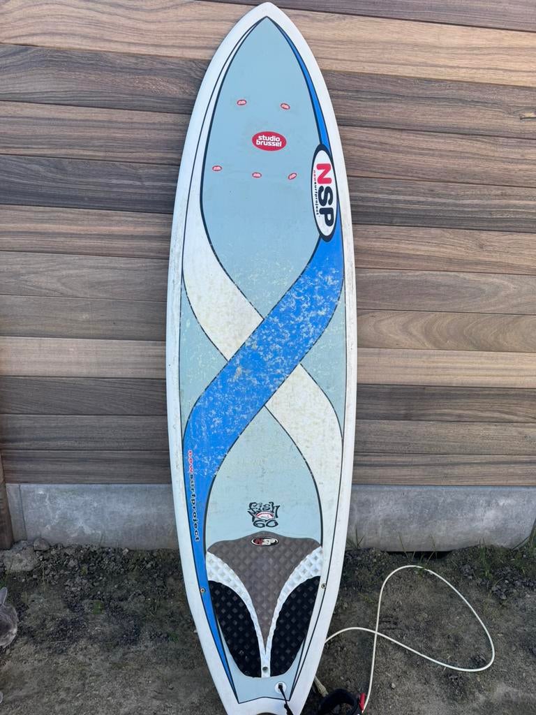 Nsp surfboard, Sports nautiques & Bateaux, Planche à voile sur vague, Enlèvement, Utilisé, Shortboard, Avec sac de transport