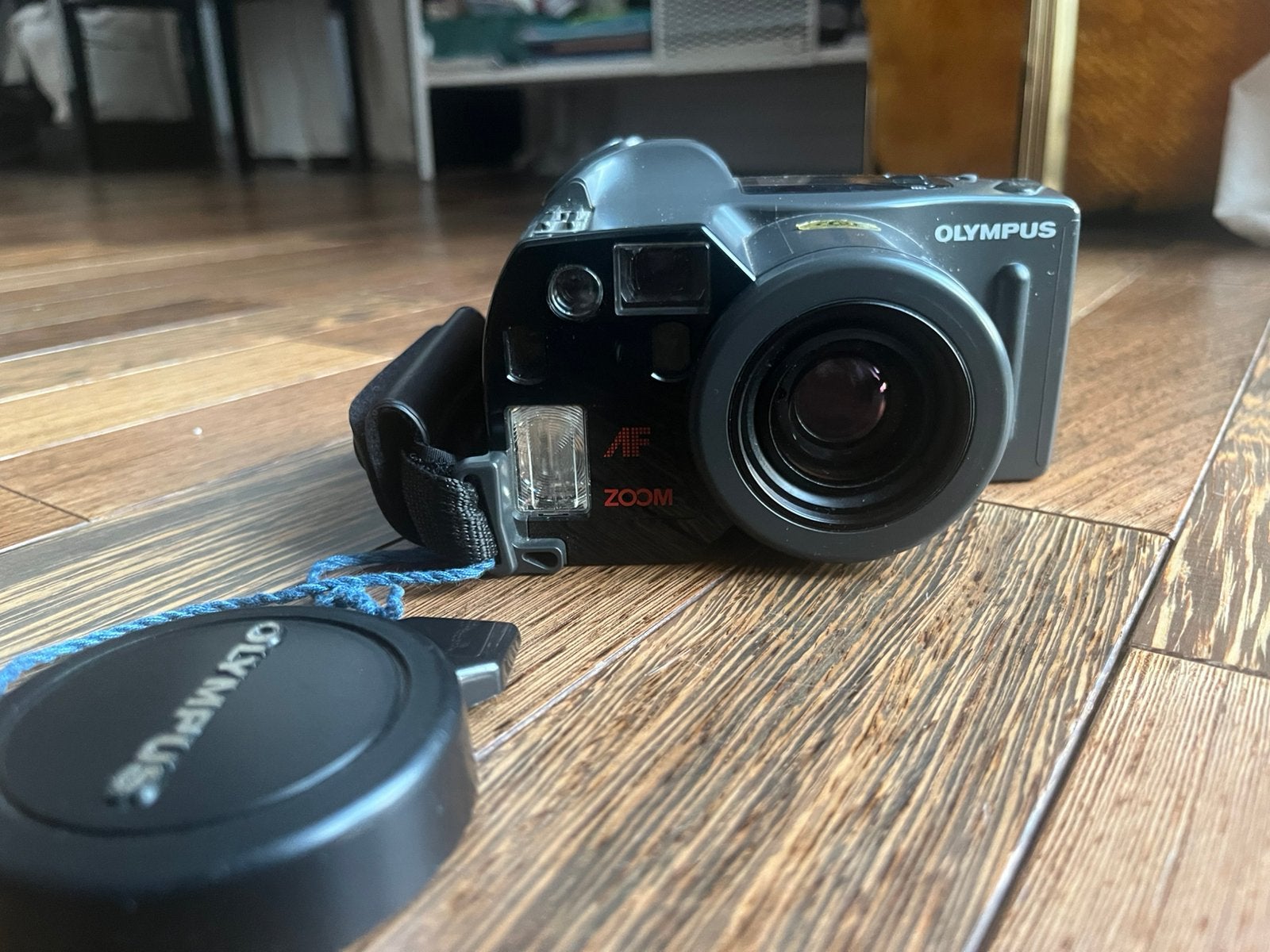 Te koop: Olympus AZ-300 Superzoom — analoge camera, Audio, Tv en Foto, Fotocamera's Analoog, Ophalen of Verzenden, Gebruikt, Compact