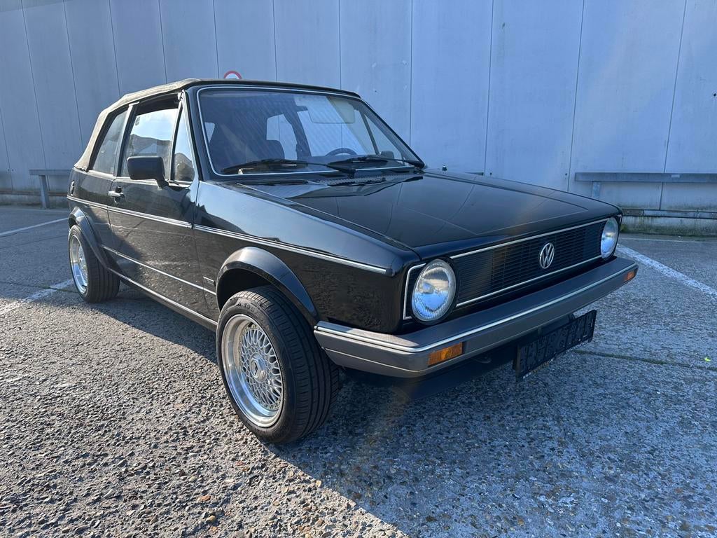 VW Golf 1 cabrio - 1981 - zeer propere staat. Startklaar!, Achat, Entreprise, Cabriolet, Volkswagen