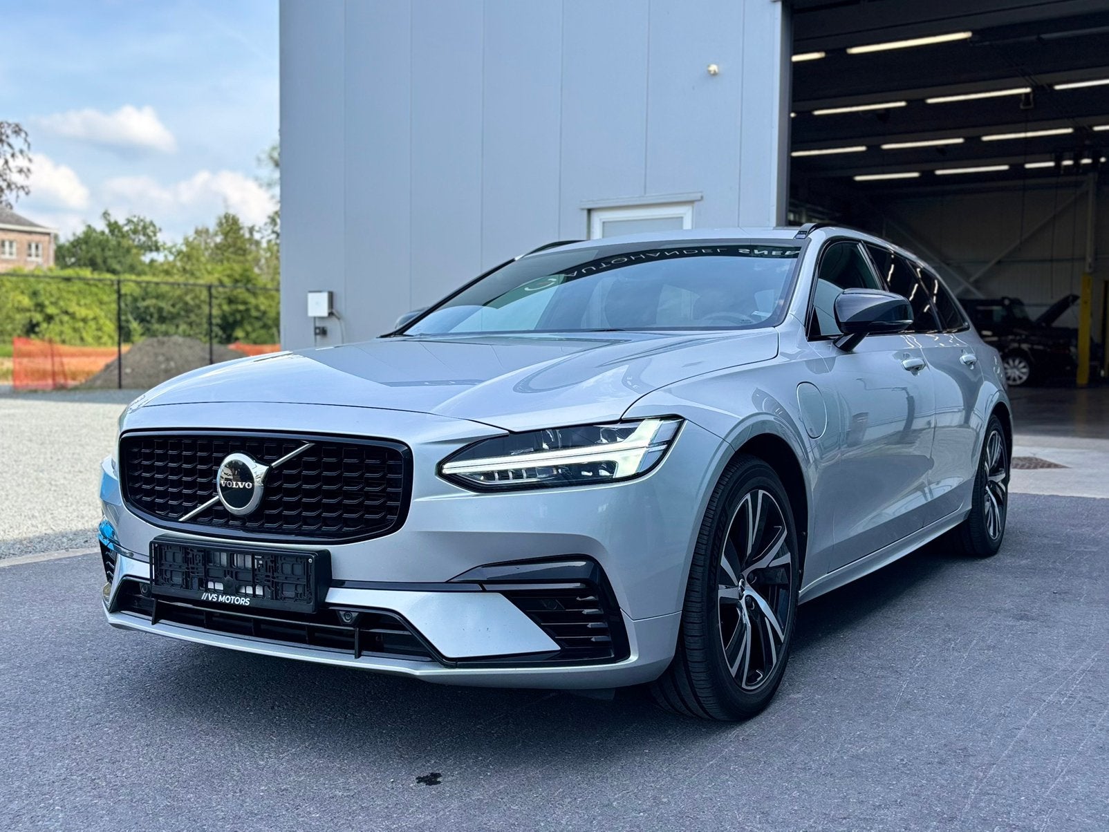 Volvo V90 T6 Recharge R-Design Full Option Topstaat, Auto's, Automaat, V90, 4 cilinders, Leder