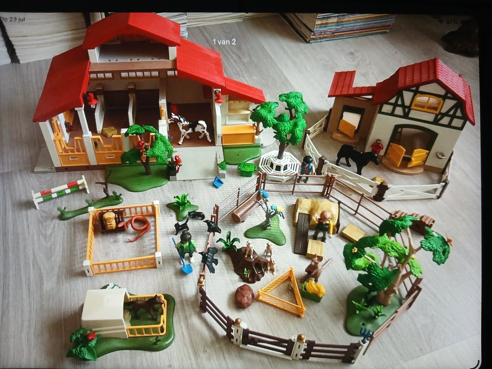 Playmobil Boerderij - Manege - Dierentuintje, Kinderen en Baby's, Speelgoed | Playmobil, Ophalen, Gebruikt
