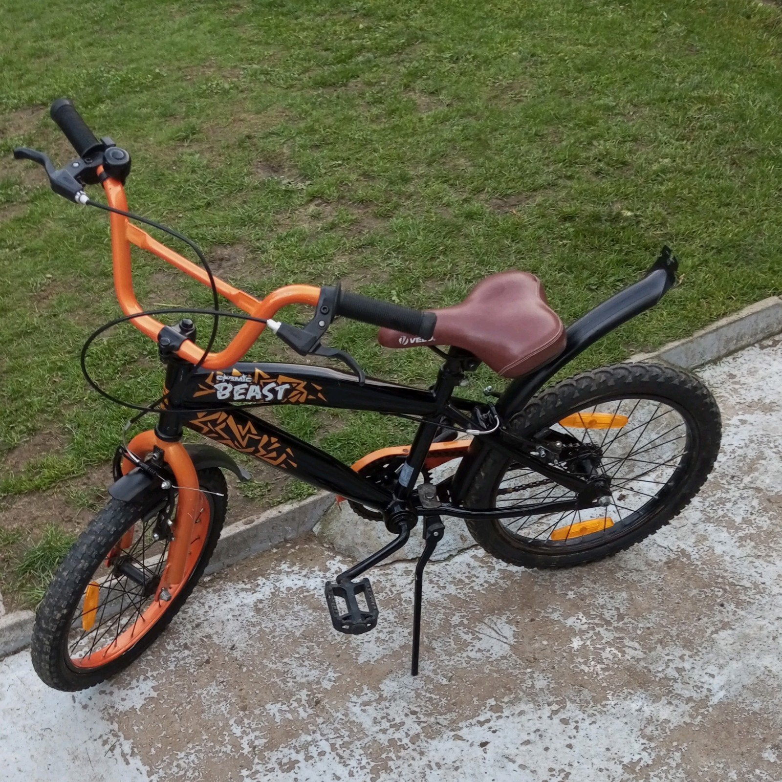 jongensfiets 18 inch, Ophalen