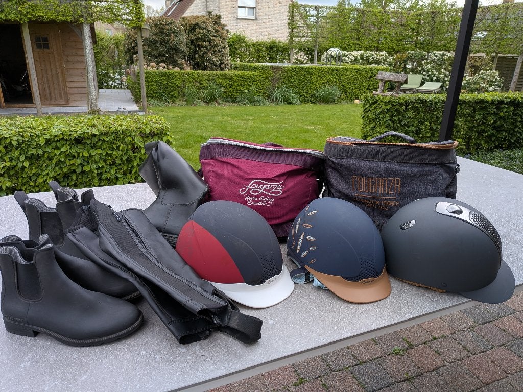 Paardrij-accessoires - zo goed als nieuw, Ophalen, Kinderen, Overige typen, Zo goed als nieuw
