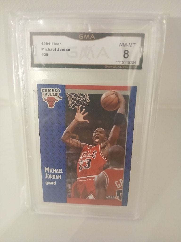 Michael jordan basketballcard, Ophalen of Verzenden