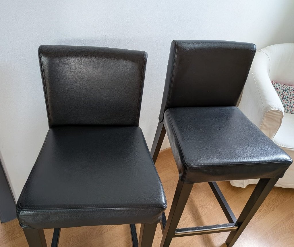 👍👍👍👍👍👍👍👍👍👍👍👍👍IKEA kinderstoelen -> barstoelen, Huis en Inrichting, Ophalen, Met voetsteun, Zo goed als nieuw, 90 cm of meer