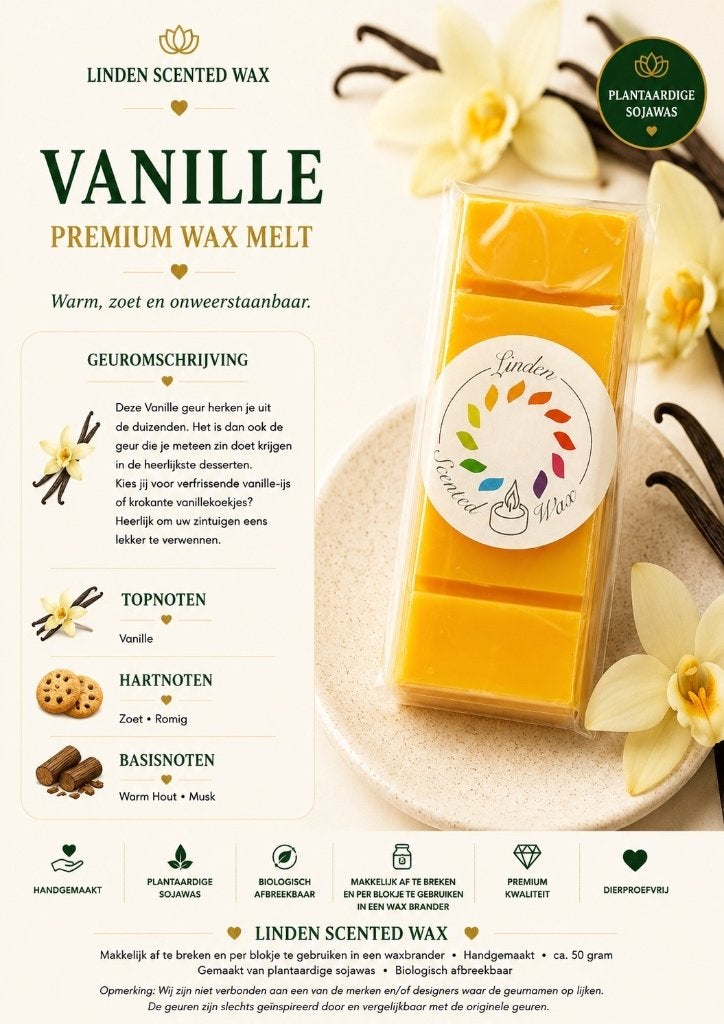 La cire Snapbar Waxmelt fait fondre le parfum VANILLE, Enlèvement ou Envoi, Neuf, Cire, Bougie