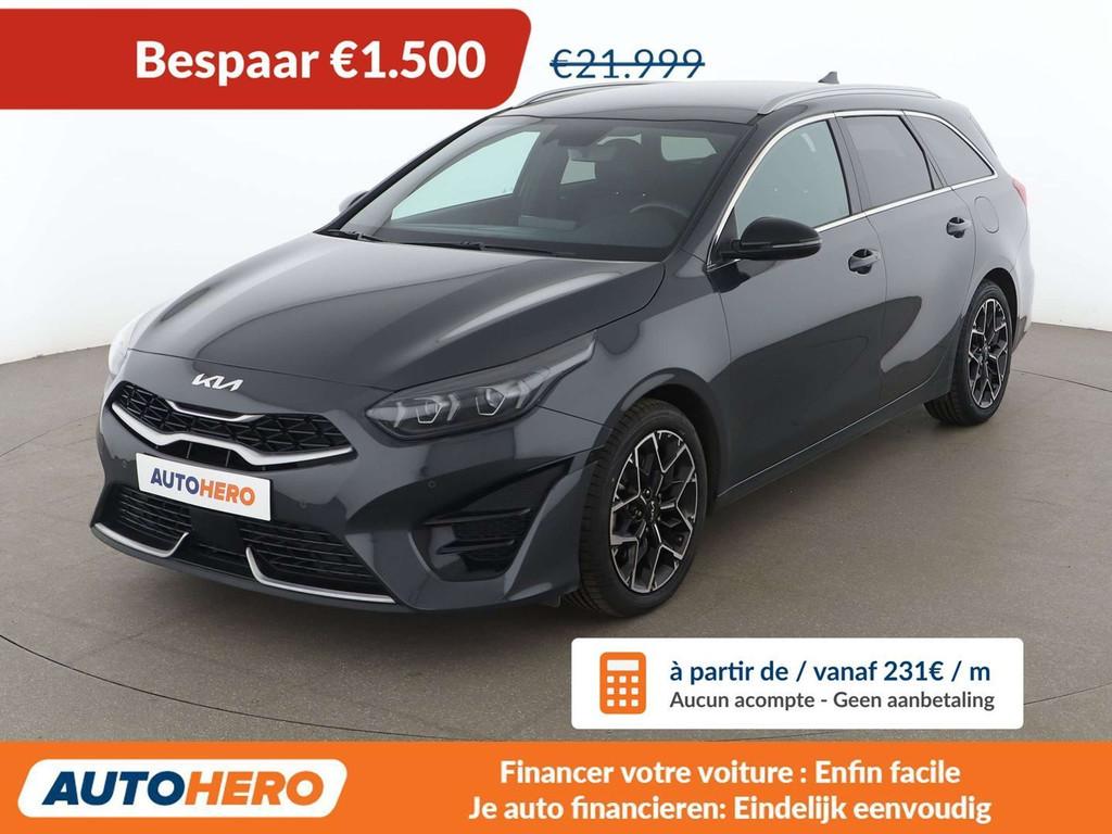 Kia Ceed / cee'd 1.5 TGDI GT Line (bj 2024), Auto's, Voorwielaandrijving, Adaptive Cruise Control, Gebruikt, 1377 kg
