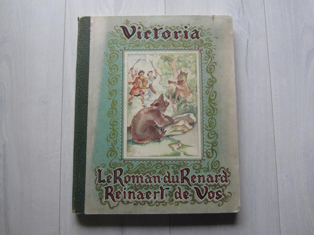 Chocolat Victoria - Le Roman du Renard - 1935, Boeken, Prentenboeken en Plaatjesalbums, Ophalen of Verzenden, Gelezen, Collectif