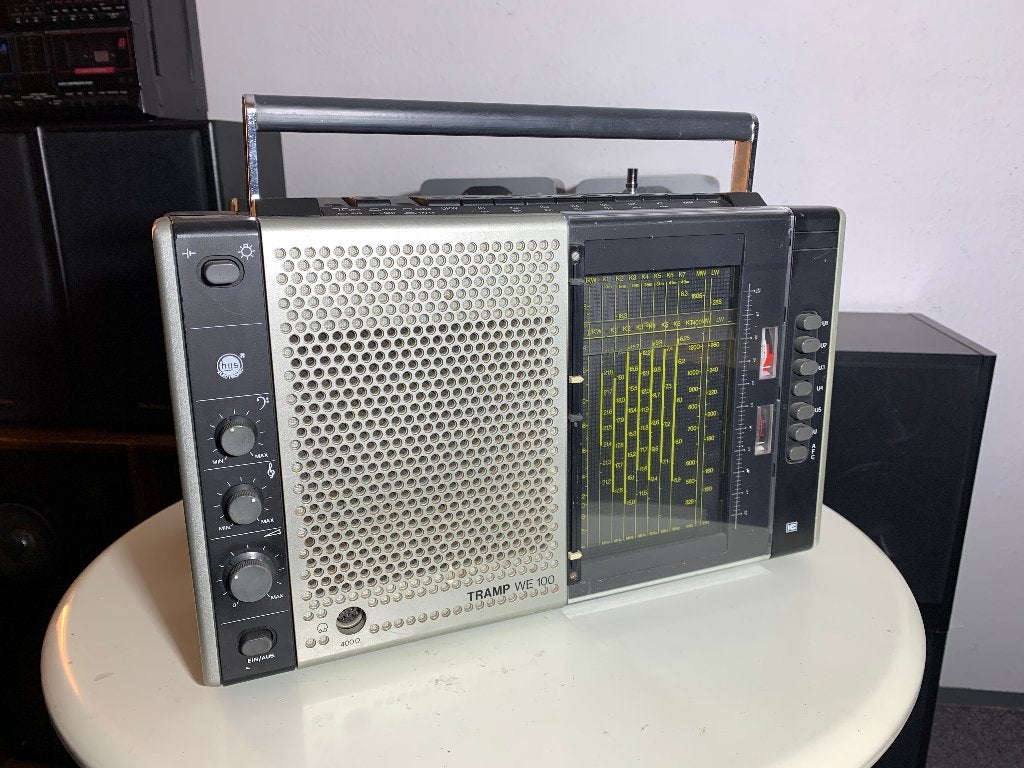 Grundig, Panasonic, Sony, Philips, Tramp, Uher, Akai, Aiwa, Ophalen